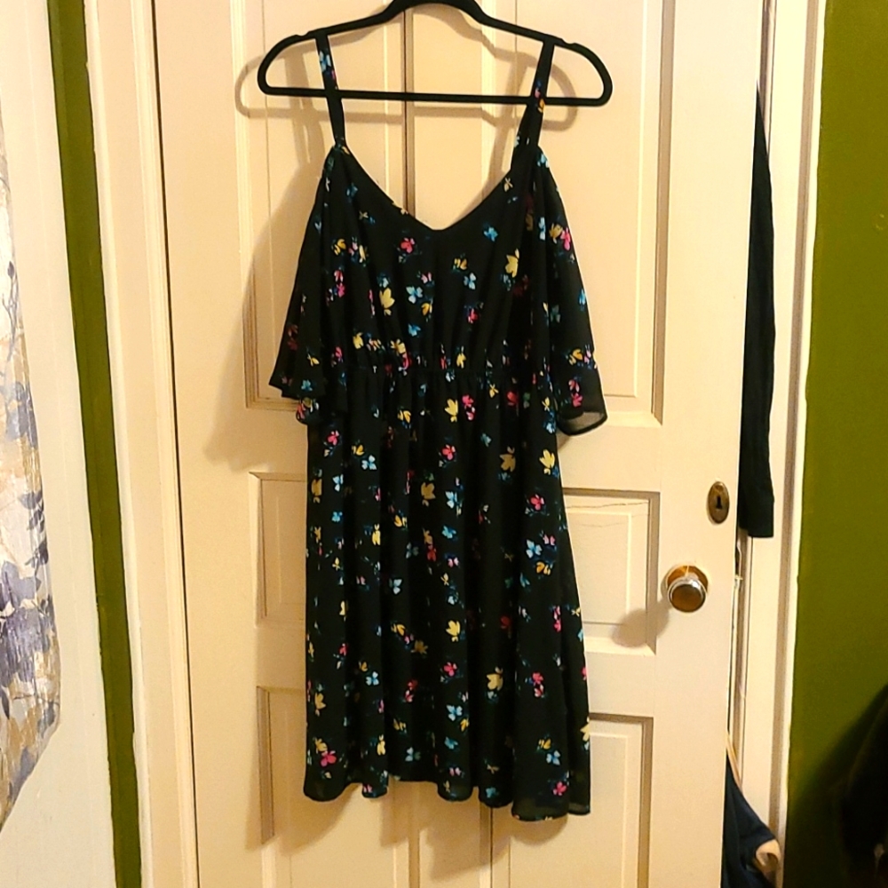 Torrid off the shoulder dress